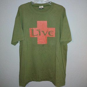 Vintage 90s 1995 live band concert tour t shirt